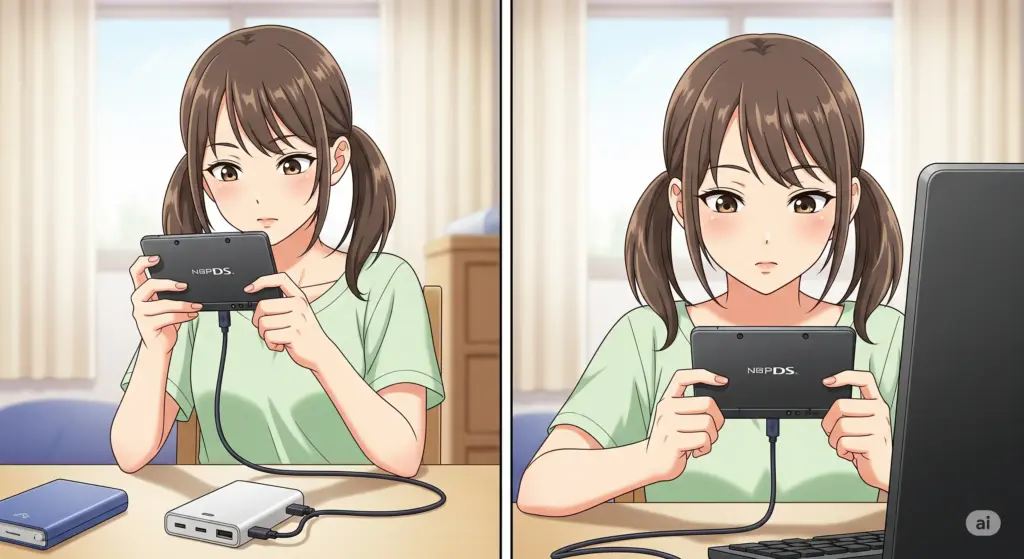 3ds充電器はどこに売ってる？代用品とよくある質問