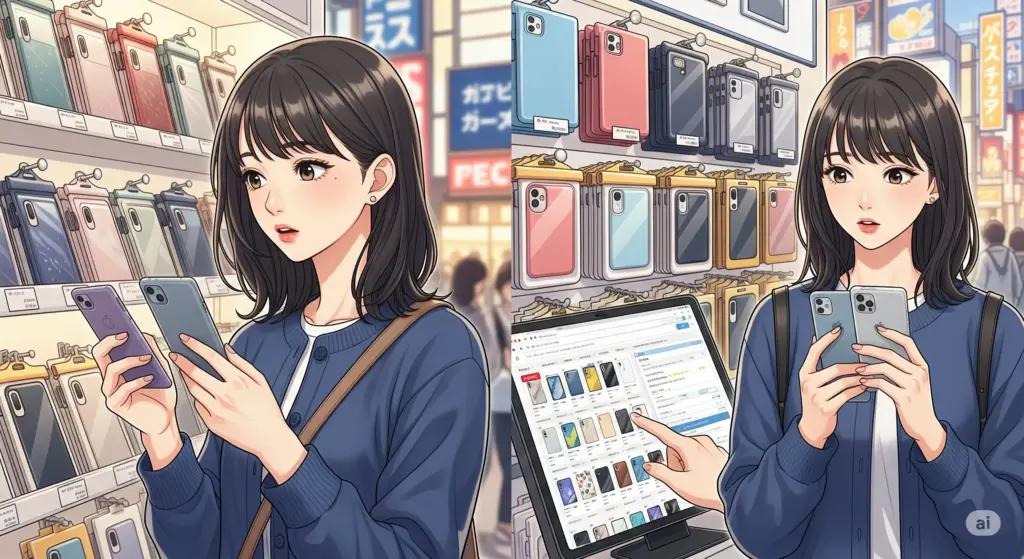 スマホ防水ケースはどこに売ってる？バラエティ店から通販まで