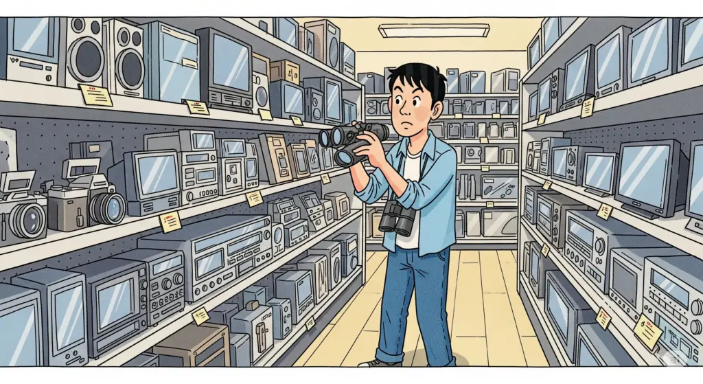 双眼鏡はどこに売ってる？主な販売店と売り場