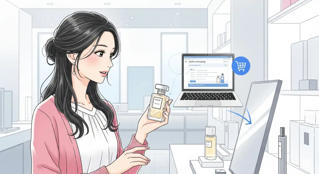店舗と通販、ルアペホワイトアプリコット香水はどこに売ってる？