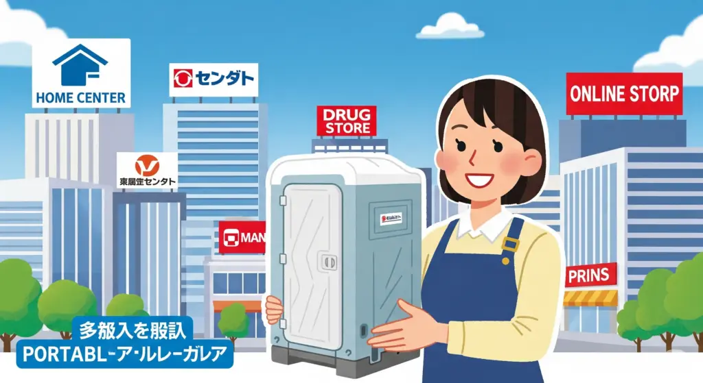 携帯トイレはどこに売ってる？購入場所と選び方のまとめ
