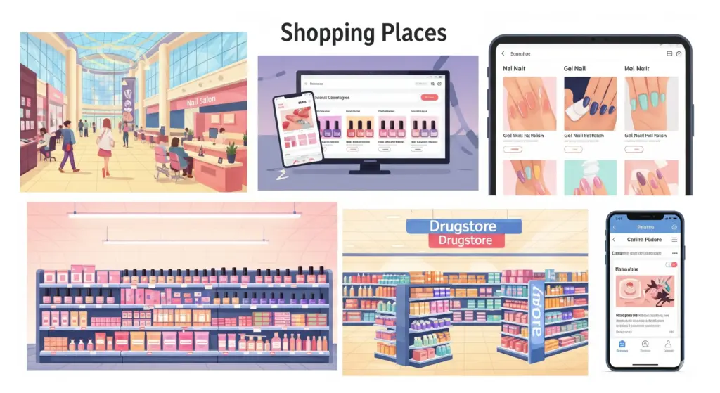 ぺろりんネイルはどこに売ってる？購入場所のまとめ