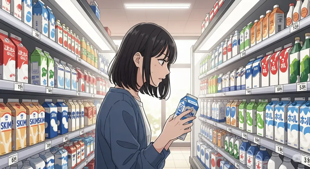 スキムミルクはどこに売ってる？主要な販売店を解説