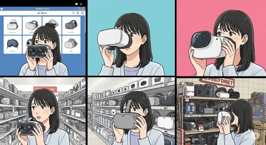 VRゴーグルはどこに売ってる？主要な購入先を徹底解説
