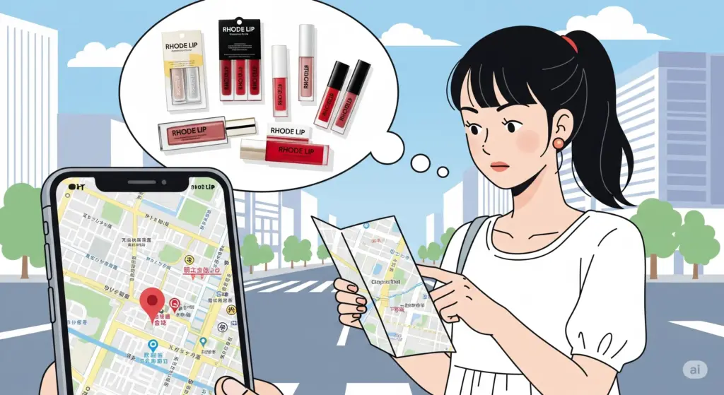 rhodeリップはどこに売ってる？現状の購入方法