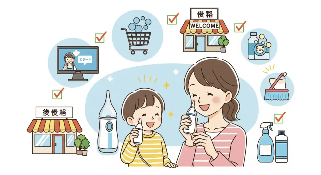 まとめ：電動鼻水吸引器はどこに売ってる？