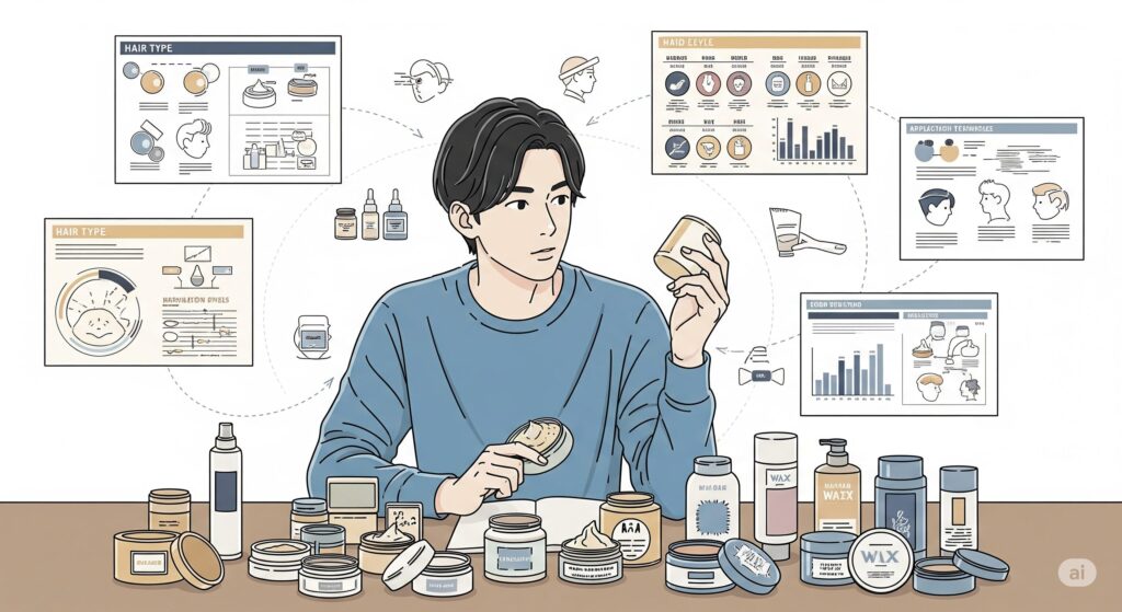 メンズ必見！ワックスはどこに売ってるか徹底解説