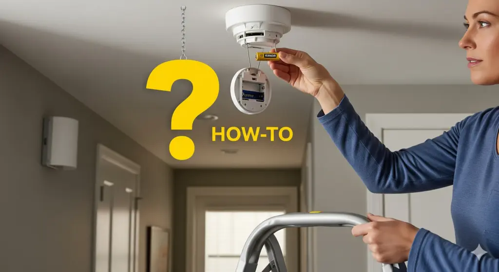 火災報知器の電池はどこに売ってる？交換時のQ&A